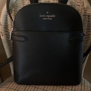 Kate spade large leather backpack- new
